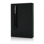 XD Collection Basic PU keményfedelű A5-ös jegyzetfüzet tollal (P773.311)