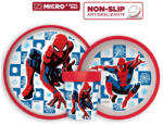 Marvel Pókember csúszásmentes étkészlet, micro műanyag szett Nr1