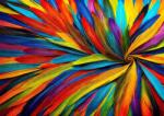 Enjoy - Puzzle Pene colorate - 1 000 piese Puzzle