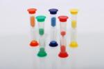 TickiT Set de 5 miniclepsidre cu nisip colorat si cronometrare diferita (TIK92007) - bekid