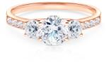 SAVICKI Inel de logodnă Dream: aur roz, diamant cultivat în laborator - savicki - 8 019,00 RON