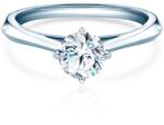 SAVICKI Inel de logodnă The Light: aur alb, diamant cultivat în laborator - savicki - 7 934,00 RON