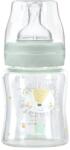 KikkaBoo Бебешко стъклено шише Kikkaboo - Jungle King, 120 ml, Mint (31302020120)