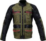 Sixgear Geacă Moto din Textil SIXGEAR MUDLAND · Negru / Verde-Olive