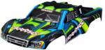 Traxxas Каросерия Traxxas Slash 4X4 зелено-синя (без скоби)