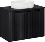 Comad Készlet szekrény Comad Nova Black NOVA BLACK D2 82-80-2D, mosdótál Comad Beyond 5 BEYOND 5 WHITE ( E-6564 ), NOVA BLACK B 89-80