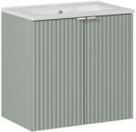 Comad Készlet szekrény Comad Line Reed Green LINE REED GREEN D 82-60-2D, mosdótál Comad Dance White UM-2060RB DANCE 60-DP (SETLRG60CMDDANCE)