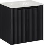 Comad Készlet szekrény Comad Nova Black NOVA BLACK D2 82-60-2D, mosdótál Comad SKY 3 SKY 3 60CM DP (E-8099-3-60)