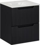 Comad Készlet szekrény Comad Nova Black NOVA BLACK D2 82-50-2S, mosdótál Comad SKY 3 SKY 3 50CM DP (E-8099-3-50)