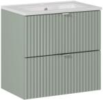 Comad Készlet szekrény Comad Line Reed Green LINE REED GREEN D 82-60-2S, mosdótál Comad Dance White UM-2060RB DANCE 60-DP (SETLRG60CMSDANCE)