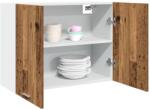 vidaXL Lyon antik fa színű szerelt fa függőszekrény 80 x 31 x 60 cm (856110)