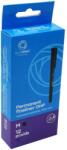 BLUERING Rostirón, tűfilc alkoholos 1mm, OHP Bluering® M fekete (BR200285) - tonerpiac
