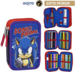 Sega Sonic Prime töltött tolltartó 3 emeletes Nr4