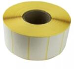Bluering Etikett thermo 25x50mm, tekercses 2000 címke/tekercs Bluering® (37776) - irodaitermekek