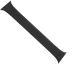 FIXED szilikon szíj Apple Watch 38/40mm, L méret, fekete (FIXESST-436-L-BK) - primatinta