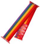 FIXED kötött nylon szíj Apple Watch 38/40mm, szivárvány (FIXNST-436-RA)