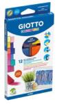 GIOTTO Marokkréta tégla formájú Giotto Decor wax 12 db/doboz, vegyes színek (53663) - irodasziget