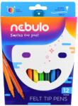 Nebulo Rostirón, filctoll készlet, vízbázisú Nebulo 12 klf. szín (NFT112) - irodasziget