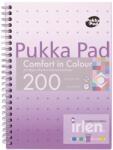 Pukka Pad Spirálfüzet, A5, vonalas, 100 lap, PUKKA PAD Irlen Jotta Lavender (PUPIRJA5L) - irodasziget