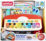 WinFun Pian Cu Sunete Si Lumini Cu 8 Taste (Win230801) - ejuniorul Instrument muzical de jucarie