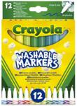 Crayola 58-6671 Kimosható vékony filctoll, 12 db (58-6671)