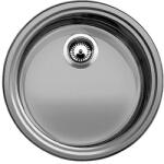BLANCO Chiveta de bucatarie BLANCO RONDOSOL 3 1/2 LEINEN, inox, 513308, Ø 46 cm Chiuveta
