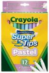 Crayola Pasztell vékony-vastag filctoll, 12 db (58-7515) (58-7515)
