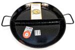 Garcima Tigaie paella fructe de mare multigusto, 2 compartimente, 42 cm, email vitrificat, La ideal, GRC81242 (GRC81242)