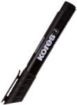 Kores Marker permanent cu varf rotund Kores KO20930, 3 mm, Negru (KO20930)