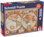 Schmidt Spiele Puzzle Schmidt din 3000 de piese - Ancient World Map (58328) Puzzle