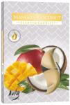 BISPOL Aura - Nucă de cocos și mango, 6 bucăți (p15-316)