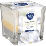 BISPOL Lumânare parfumată Bispol Aura - White Flowers, 170 g (snk80-179)