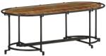 vidaXL tömör újrahasznosított fa dohányzóasztal 110 x 55 x 40 cm (4013499)