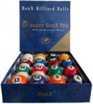Tat Biliard Set bile biliard 57.2mm, clasa AAA, bila alba cu puncte rosii (TA301)