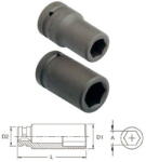 Genius Tools 849529 1"-os 6 lapú gépi dugókulcs fej, hosszított kivitel, 29 mm (849529)