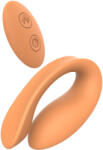 DreamToys Glam Couples akkus, rádiós párvibrátor (narancs) (8720365101137)