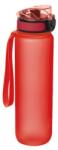  Kulacs műanyag 1000ml tritánból készült BPA mentes kulacs csuklópánttal piros