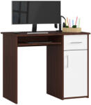 AKORD AKORD PIN Kompakt Számítógépasztal Wenge Fehér (AKO-IP0PPINWENBIA001)