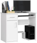 AKORD AKORD Jay Laminált Számítógépasztal Fehér (AKO-IP0PJAYBIA001)