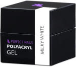 Perfect Nails PolyAcryl Gel Soft - Tégelyben - Milky White 50g (PNZ4106)