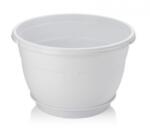 Serinova - Висяща саксия и кука 1.7L бяла (SM01 - 01001) (0150325)