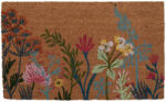 Clayre & Eef Covoras intrare casa fibre cocos multicolor Flowers 75x45x1 cm (WFFMC) Pres