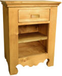 Dobos-Bútor Kft Harmónia nyitott fenyő éjjeliszekrény