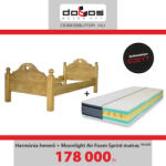Dobos-Bútor Harmónia fenyő heverő moonlight air foam spring matraccal