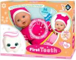 LOKO Toys Кукла-бебе Loko Toys - Първо зъбче, 46 cm (98619) - baby