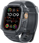 Spigen Husa pentru Apple Watch Ultra / Ultra 2 + Curea - Spigen Rugged Armor Pro - Dark Grey (8809971232074)