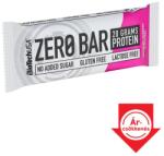 BioTechUSA Zero Bar csokoládé-marcipán ízű fehérjeszelet édesítőszerekkel 50 g