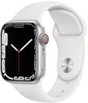  Forcell Apple Watch hagyományos okosóra szíj 42/44/45/49 mm fehér