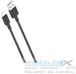 XO NB156 kábel USB / Lightning 1M 2.4A fekete - mobil-box