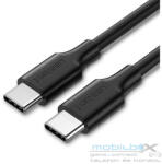 UGREEN US286 USB-C / USB-C gyorstöltő- és adatkábel, 3m, fekete